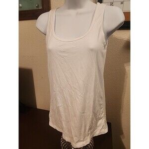 Felina White Tank Top | Women's Size M | Soft Cotton Blend